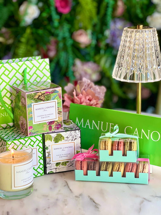 Château de Marsan Candle & Macaron Gift Set *Special Offer*